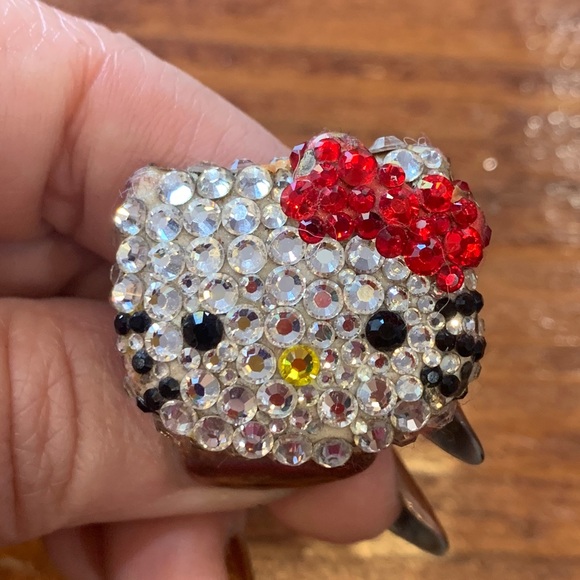 Hello Kitty Rhinestone Ring - Picture 7 of 16